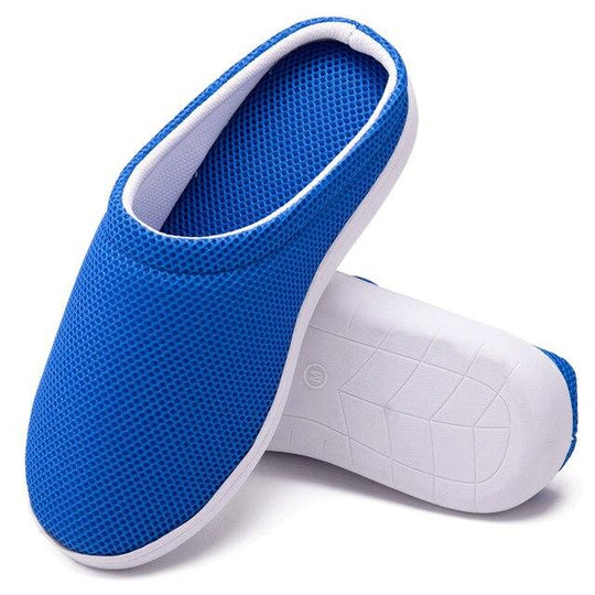 Blaue GelKomfortslipper EB