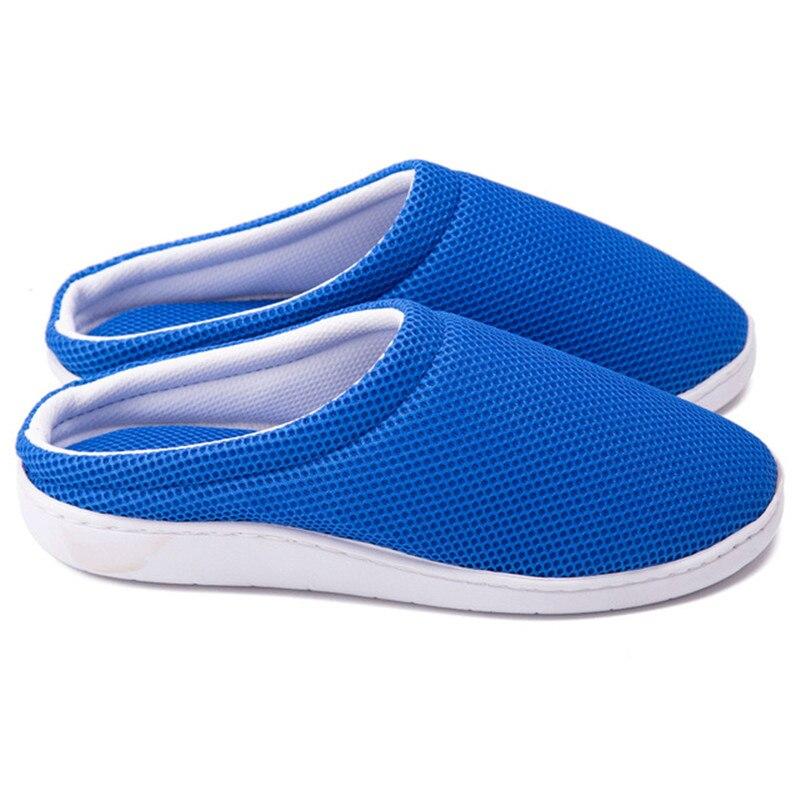 Blaue GelKomfortslipper EB