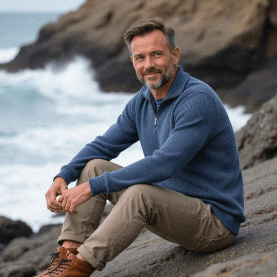 EB | Stilvoll Gestrickter Pullover für Männer