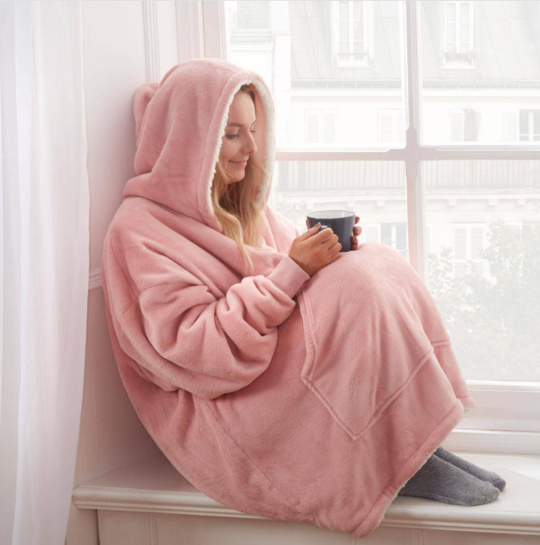 EB | Weiches Kapuzenpullover-decke Polyester Bequem und Warm