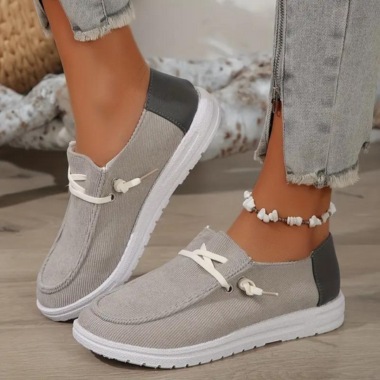 Atmungsaktive Corduroy Damenschuhe EB