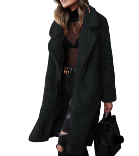 EB | Gemütliche Teddyjacke für Frauen - Jacke