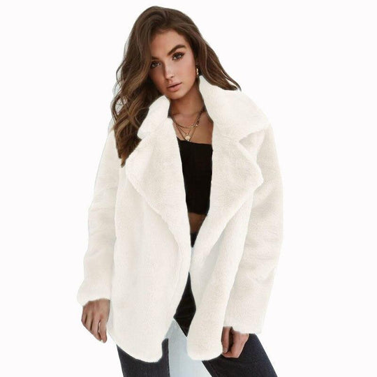 EB | Kuschelige Teddyjacke für Damen - Gracies Warme & Stilvolle Oberbekleidung