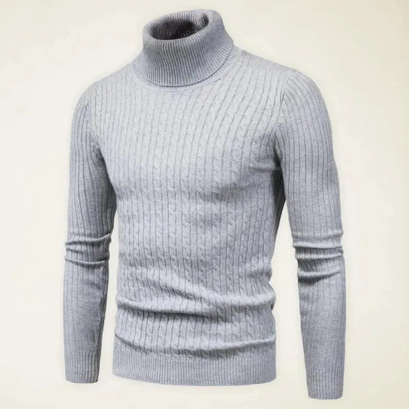 EB | Border Slim Fit Rollkragenpullover Herren