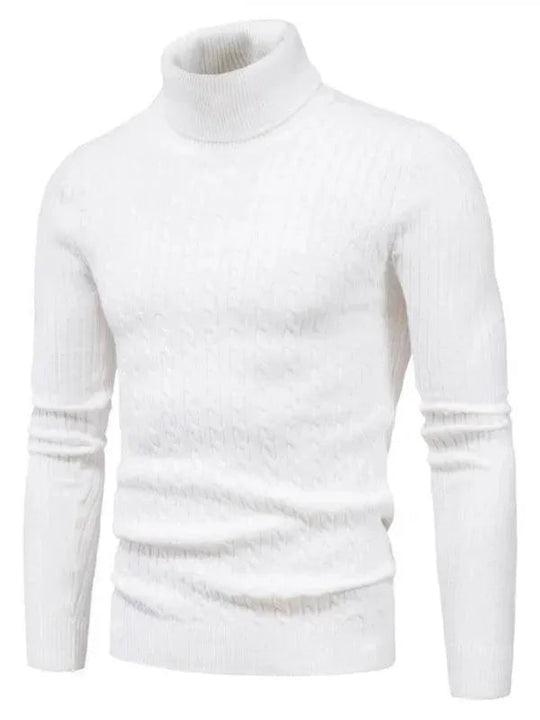 EB | Border Slim Fit Rollkragenpullover Herren