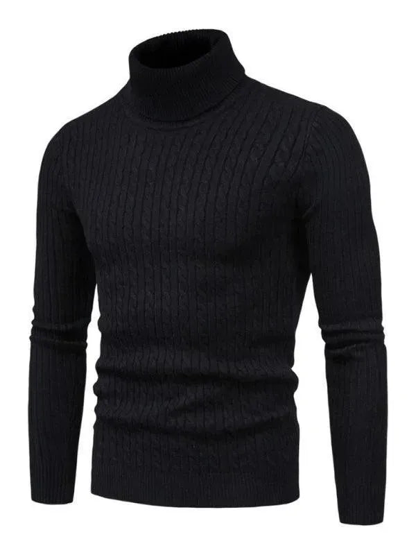 EB | Border Slim Fit Rollkragenpullover Herren