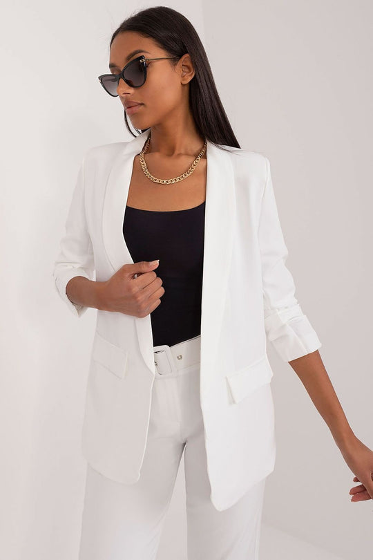 EB | Blazer mit Offener Vorderseite Leicht und Stilvoll Perfekt für Lagenlook