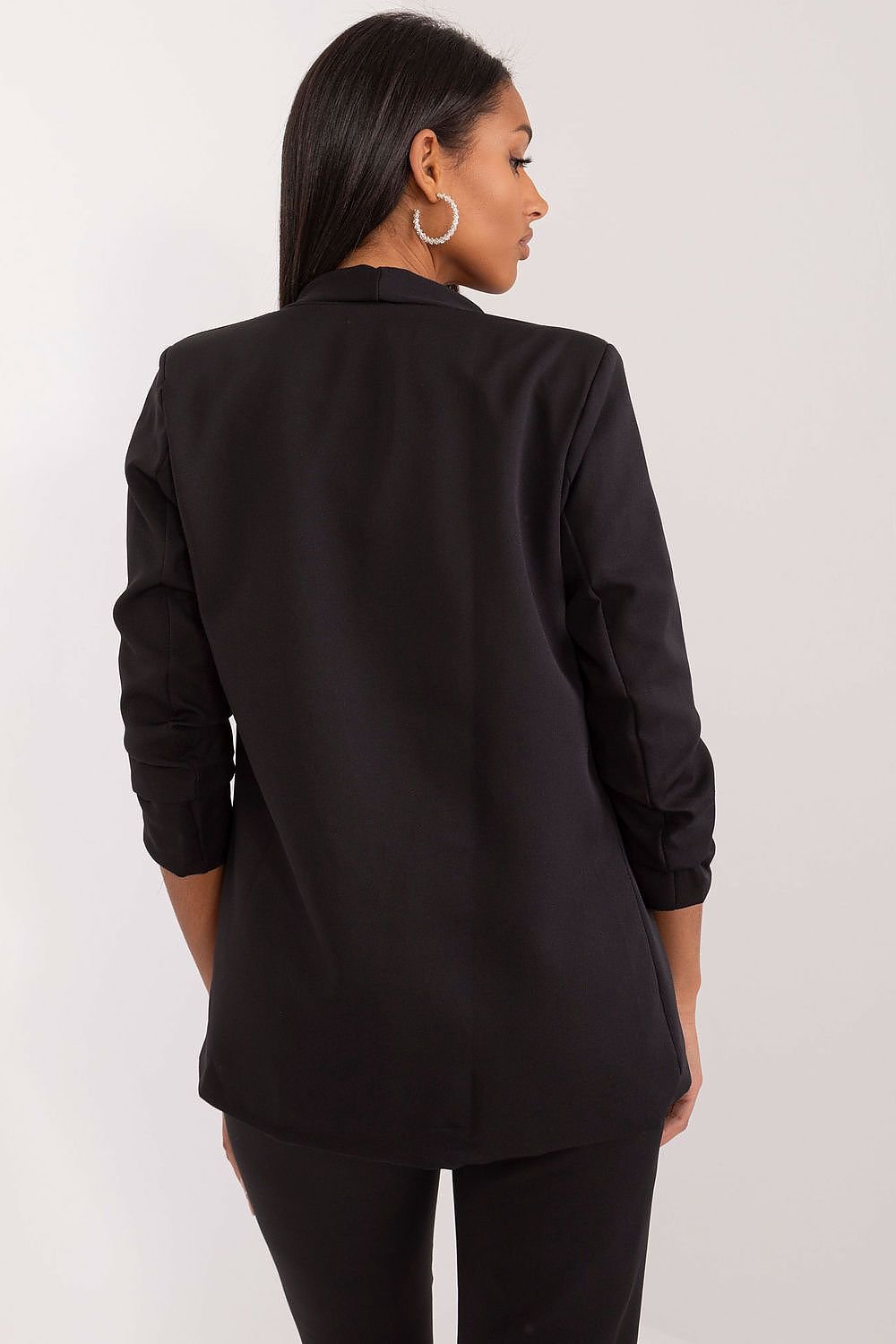 EB | Blazer mit Offener Vorderseite Leicht und Stilvoll Perfekt für Lagenlook
