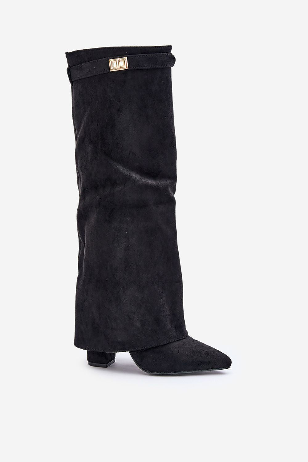 EB | Elegante Kniehoge Stiefel mit Riemchen