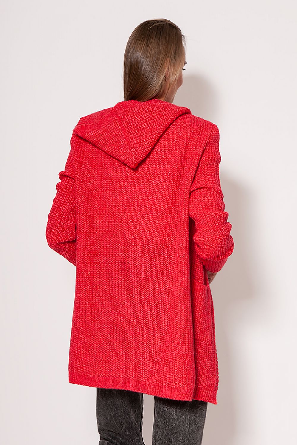 EB | Strickjacke mit Kapuze Soft und Warm Lässiger Look