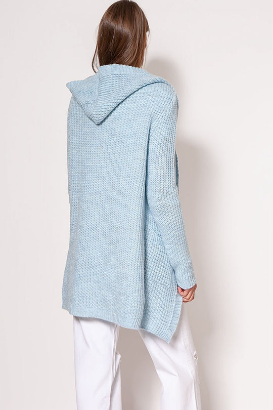 EB | Strickjacke mit Kapuze Soft und Warm Lässiger Look
