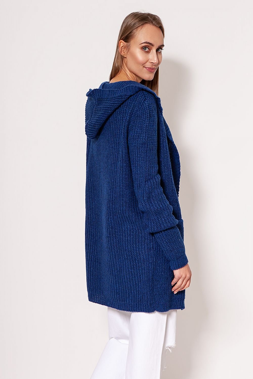 EB | Strickjacke mit Kapuze Soft und Warm Lässiger Look