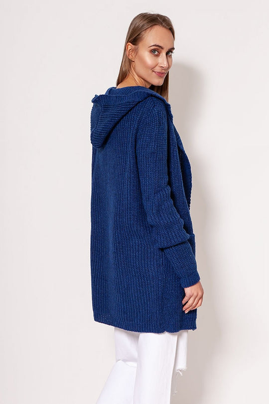 EB | Strickjacke mit Kapuze Soft und Warm Lässiger Look