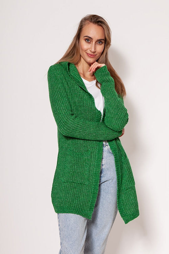 EB | Strickjacke mit Kapuze Soft und Warm Lässiger Look