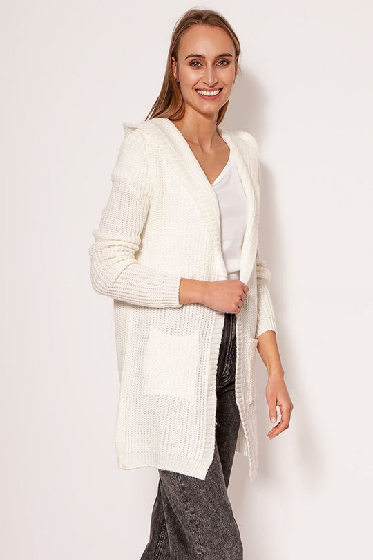EB | Strickjacke mit Kapuze Soft und Warm Lässiger Look