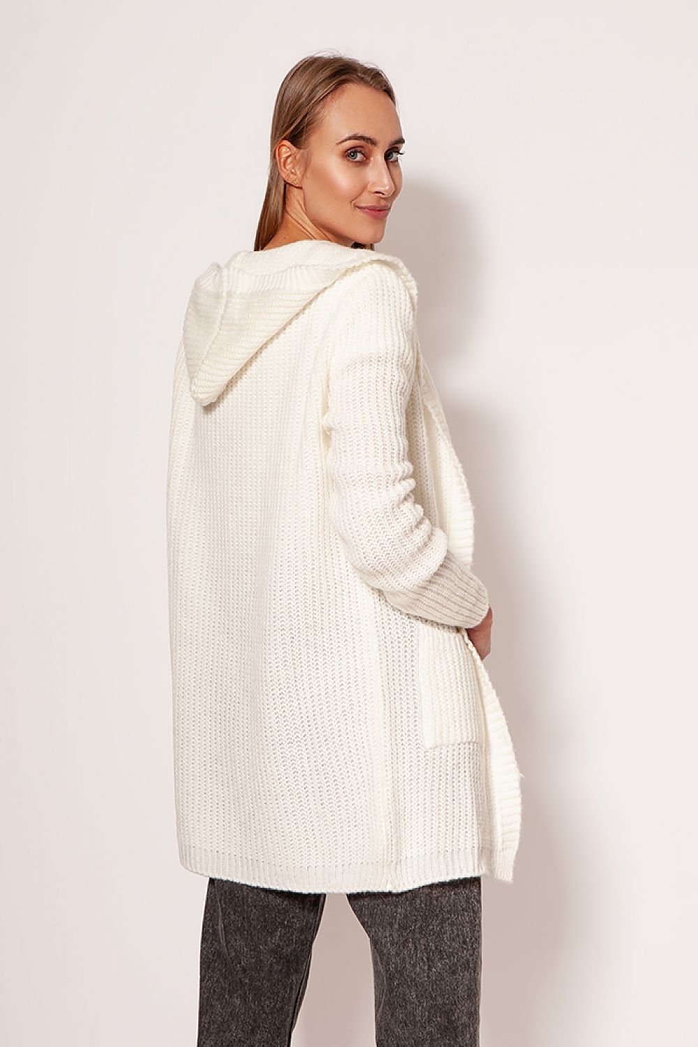 EB | Strickjacke mit Kapuze Soft und Warm Lässiger Look