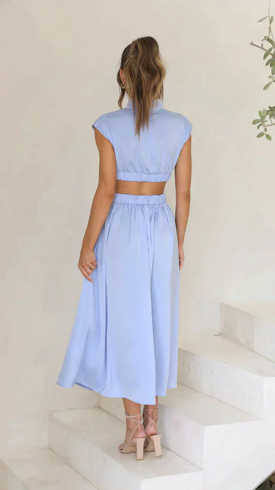 EB | Eleganter Jumpsuit mit Cut-Out Taille