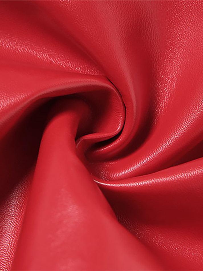 EB | Cutout Schnürung PU-Hose