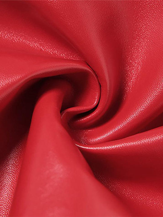EB | Cutout Schnürung PU-Hose