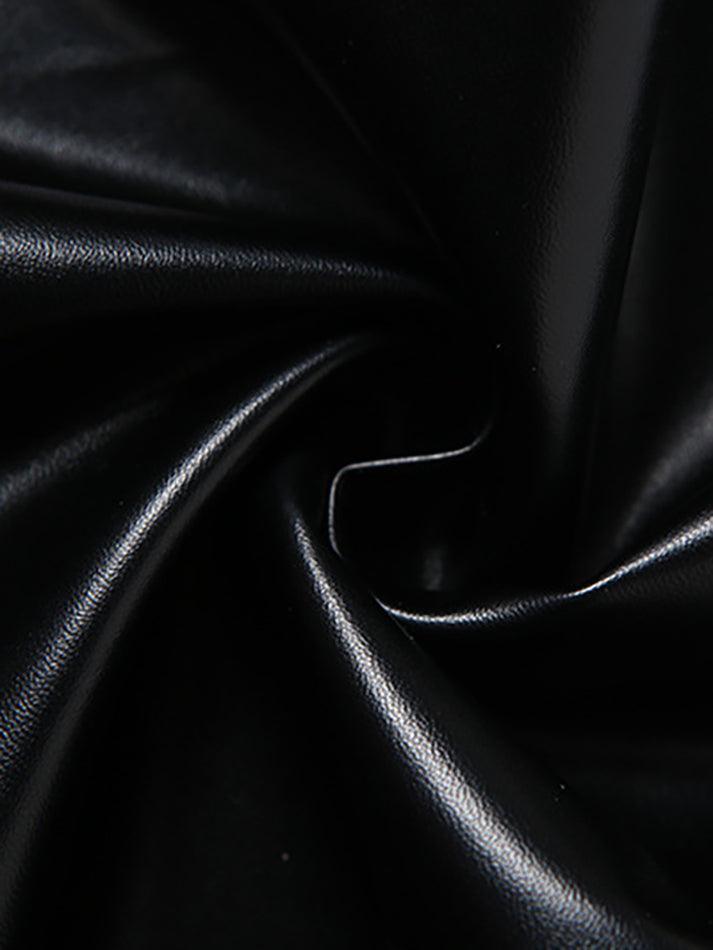 EB | Cutout Schnürung PU-Hose