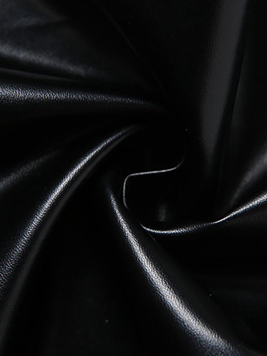 EB | Cutout Schnürung PU-Hose