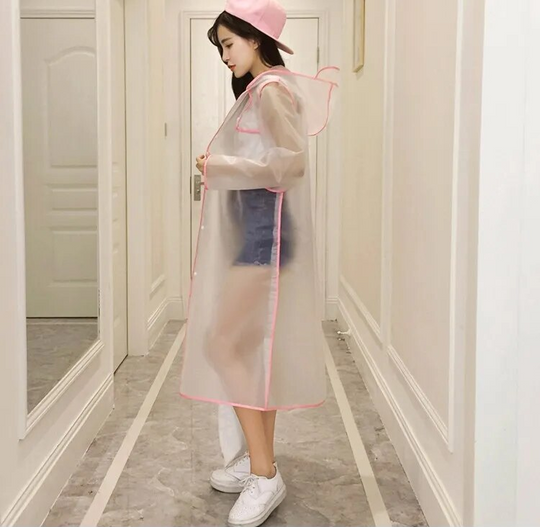 EB | Transparente Regenjacke