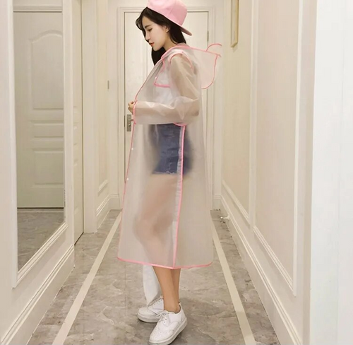 EB | Transparente Regenjacke