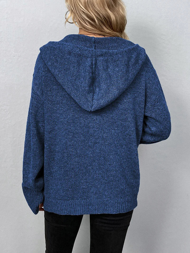 EB | Cardigan - Bequemer Strick-Button-Up-Cardigan