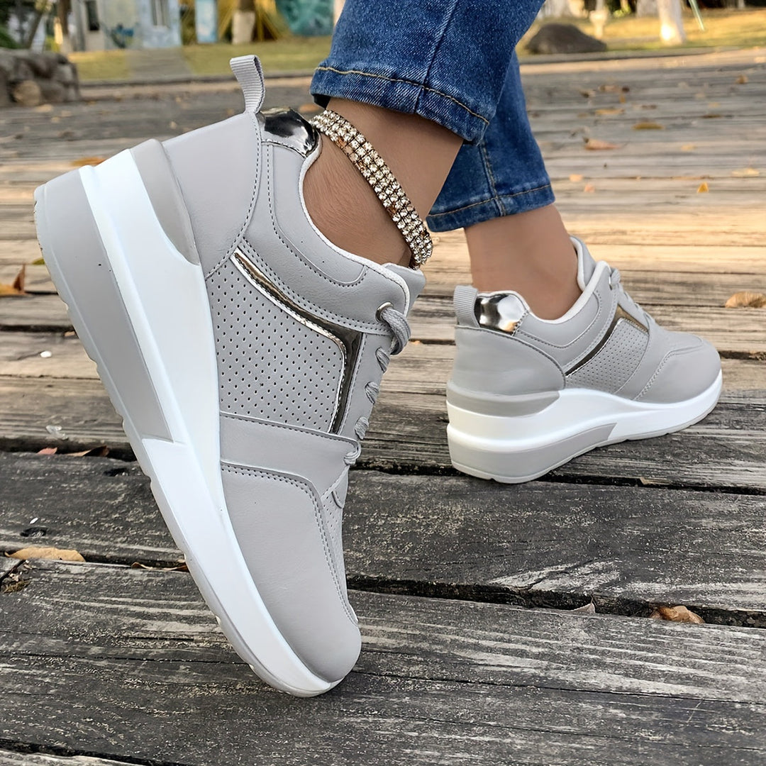EB | Einfarbige Sneaker Für Damen Ideal Für Den Alltag