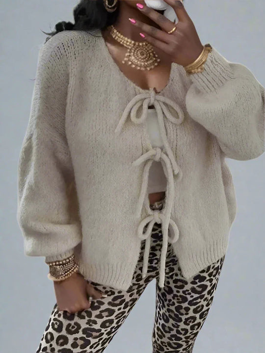 EB | Gemütlicher Softstrick-Cardigan für Einen Lässigen Alltagslook