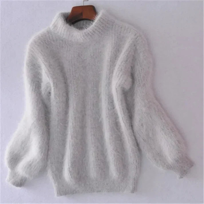 EB | Weinlese Angora Pullover