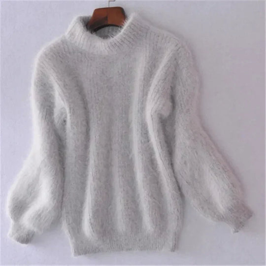 EB | Weinlese Angora Pullover