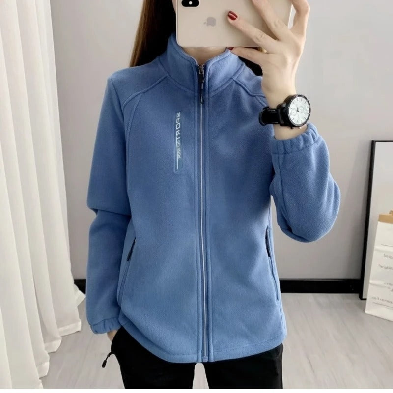 EB | Warme Winter Fleece Jacke für Damen