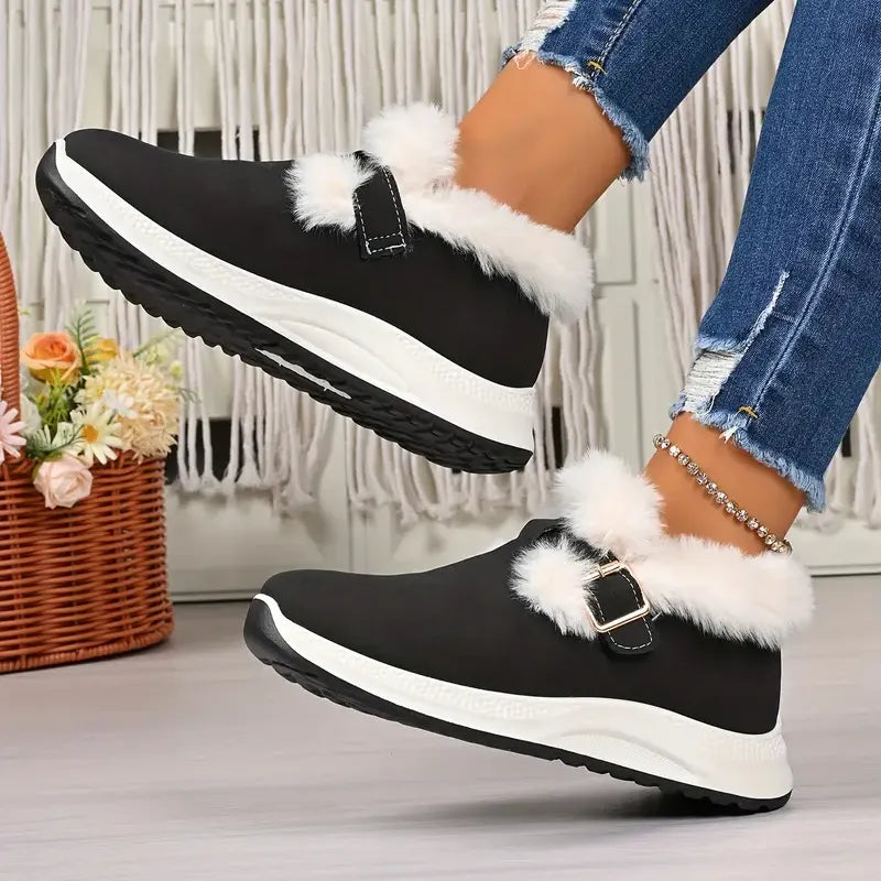 Wasserdichte Plüsch-Winterschneestiefel EB EB