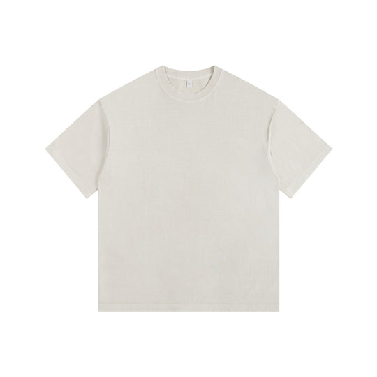 EB | Schillerndes altes kurzes T-Shirt mit Färbung