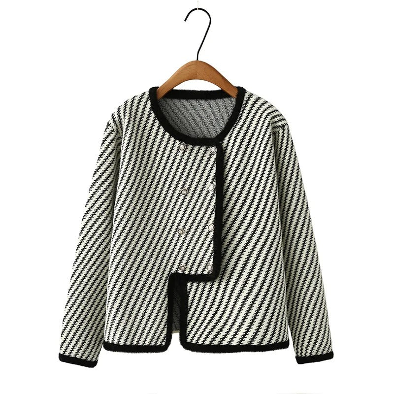 EB | Elegante Bouclé-Jacke Damen