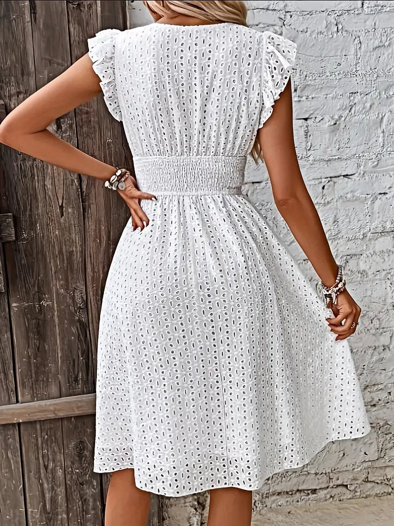 EB | Wickelkleid mit Raffung Femininer Chic für Jeden Anlass