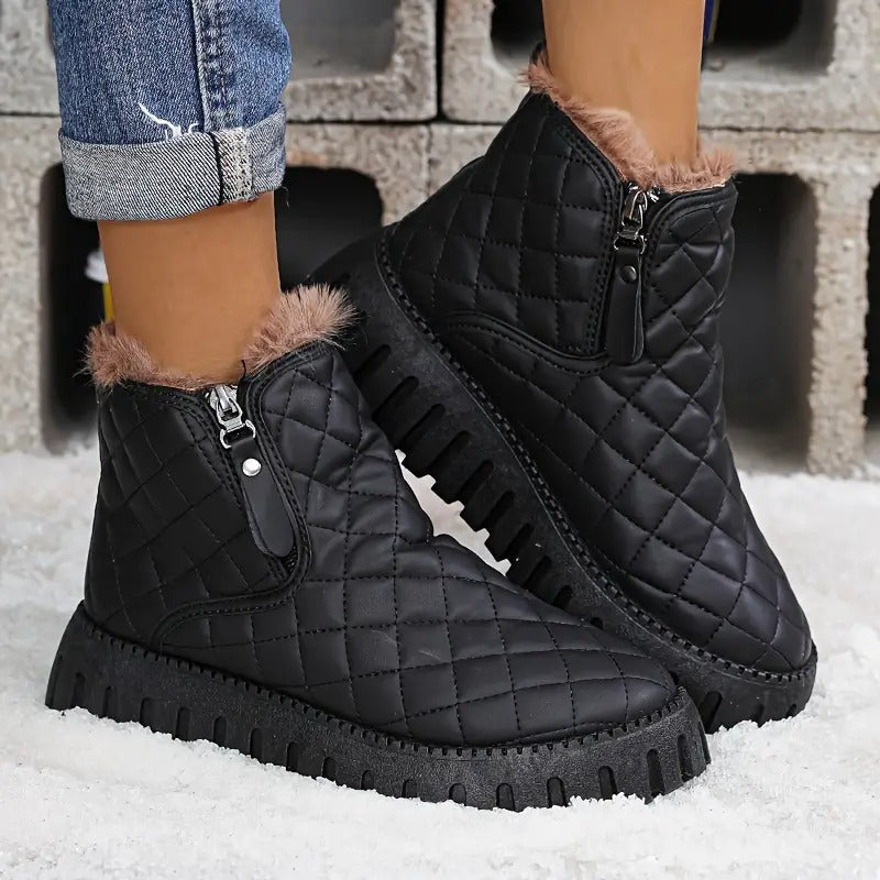 Warme Damen-Schneestiefel EB EB