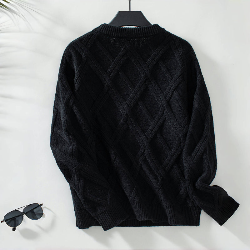 EB | Einfarbiger Pullover Für Lässige Outfits