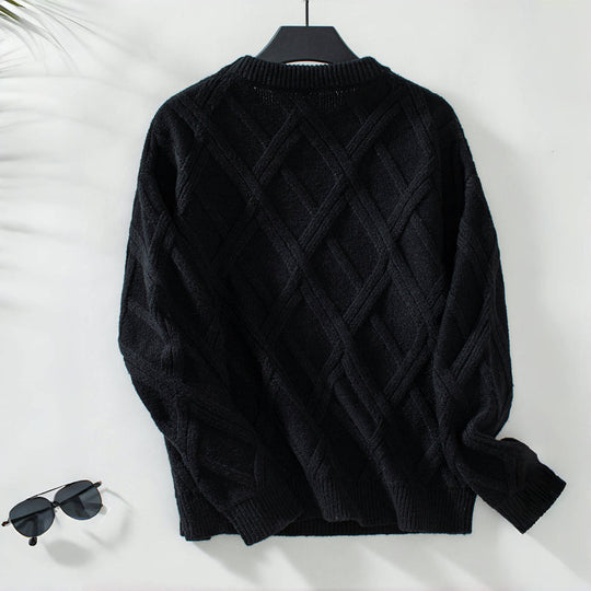 EB | Einfarbiger Pullover Für Lässige Outfits