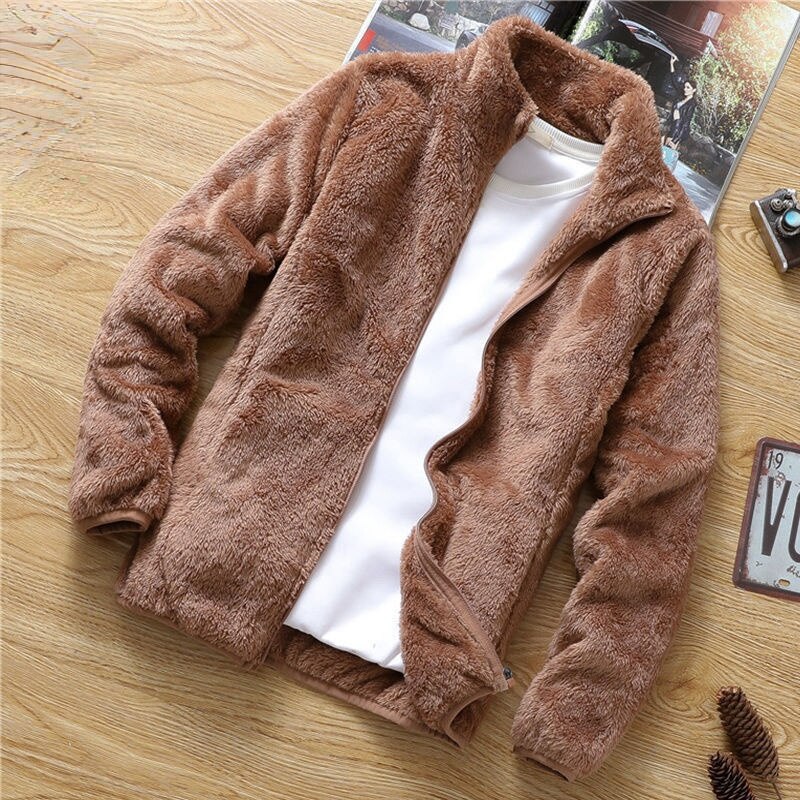 EB | Doppelseitige Fleece Jacke