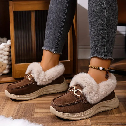 Damen-Winterstiefel mit Absatz EB EB