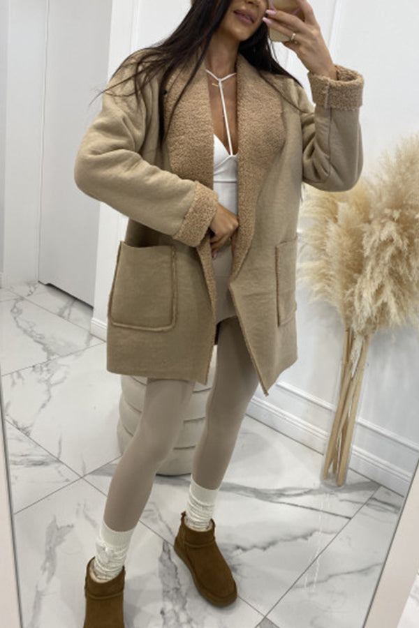 EB | kurze Sherpa-Damenjacke