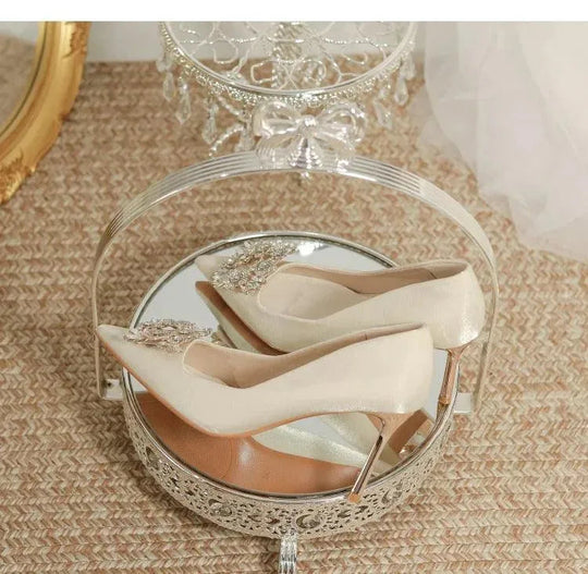 EB | Brautschuhe Stiletto mit Strass