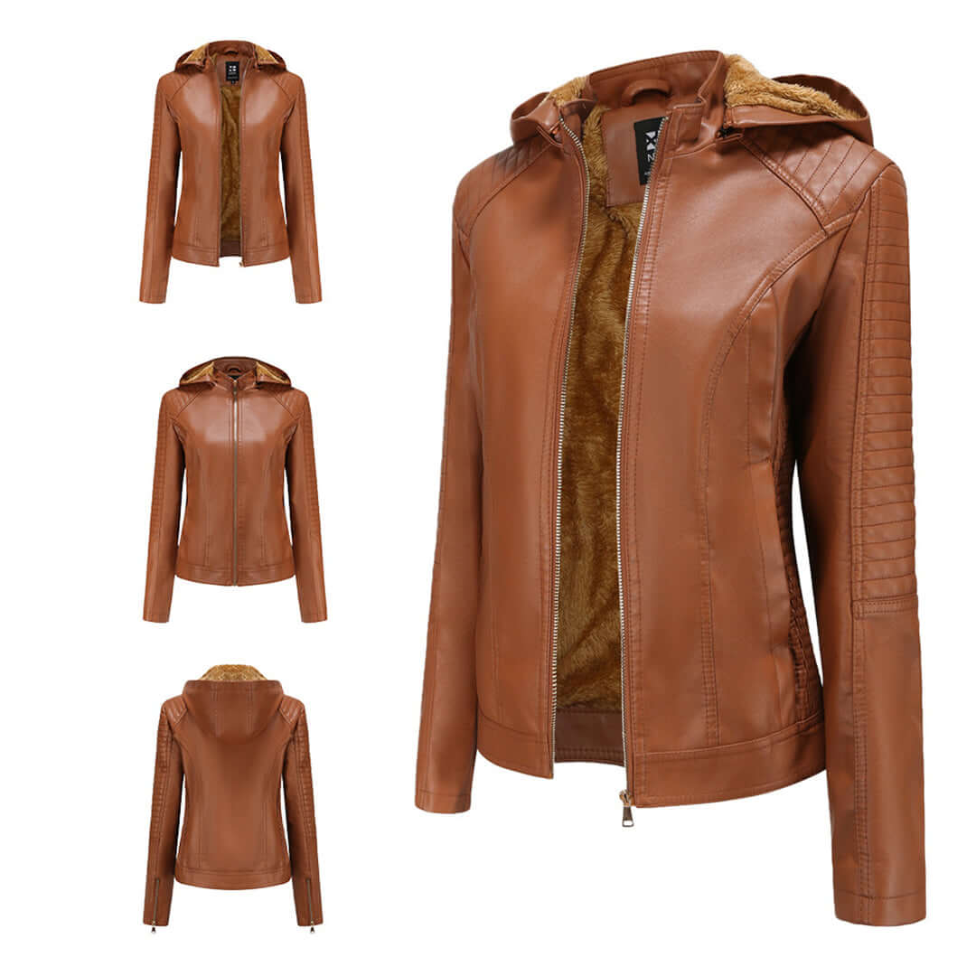 EB | Damen abnehmbare Kapuzenjacke