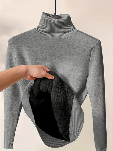 EB | Weicher Rollkragenpullover für Kalte Tage