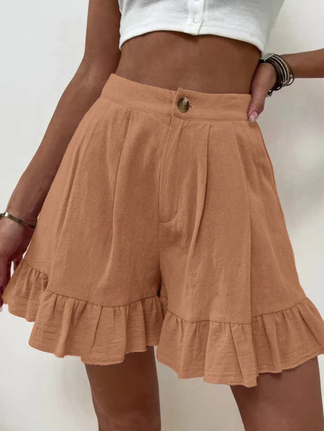 EB | Lässige Shorts mit weitem Bein