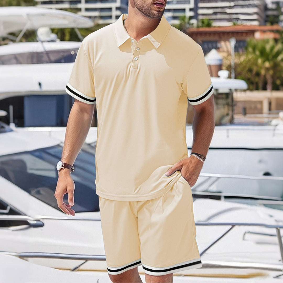 EB | Kurzärmelige Shorts Zweiteiliges Set
