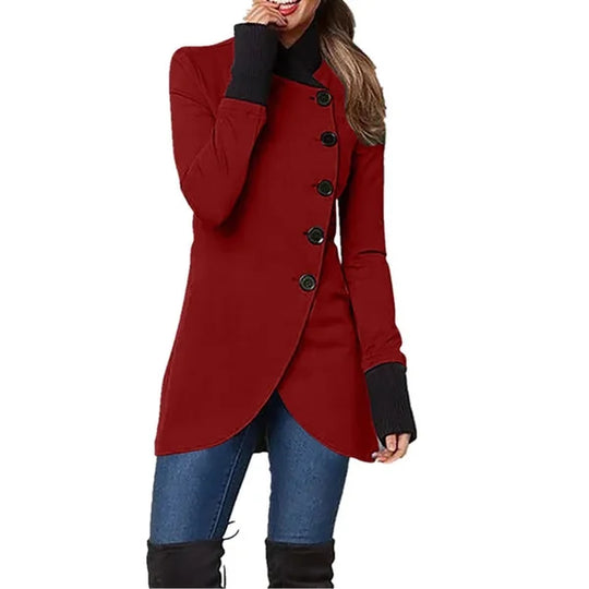 EB | Jacke mit Eckigem Knopfverschluss