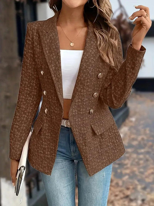 EBMode – Stilvoller Zweireihiger Blazer